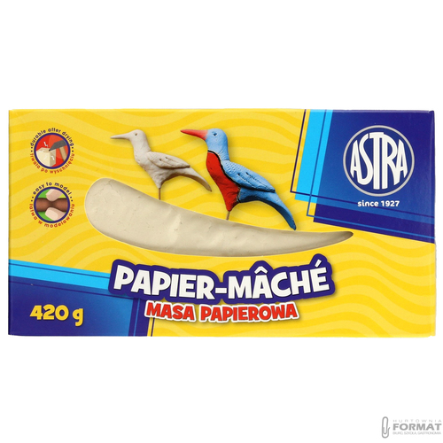 MASA PAPIEROWA ASTRA 420G IDEALNA DO MODELOWANIA DO SZKOŁY 3