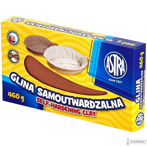 GLINA SAMOUTWARDZALNA ASTRA TERAKOTA 460g DO SZKOŁY 6