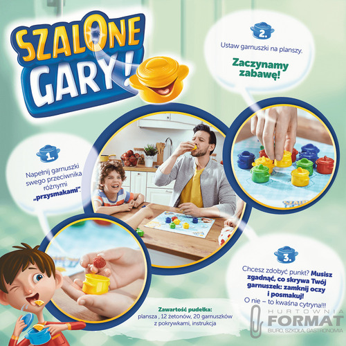 Szalone Gary, Gra planszowa Trefl 6