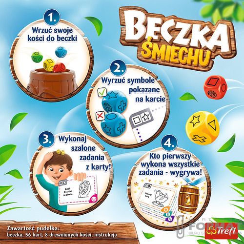 Gra rodzinna Trefl, Beczka śmiechu 7