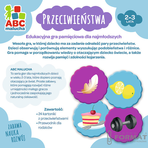 Przeciwieństwa ABC Malucha gra edukacyjna 6
