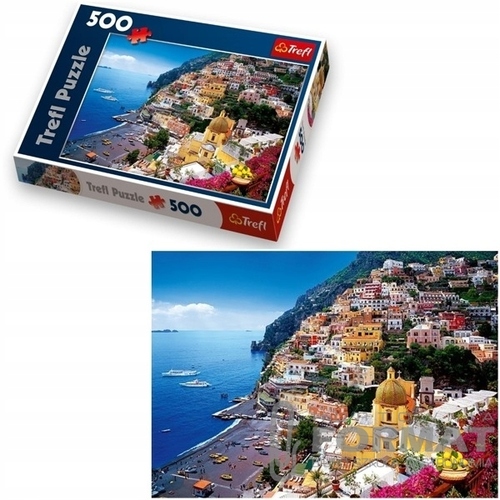 PUZZLE 500el. Positano, Wybrzeże Amalfickie 3
