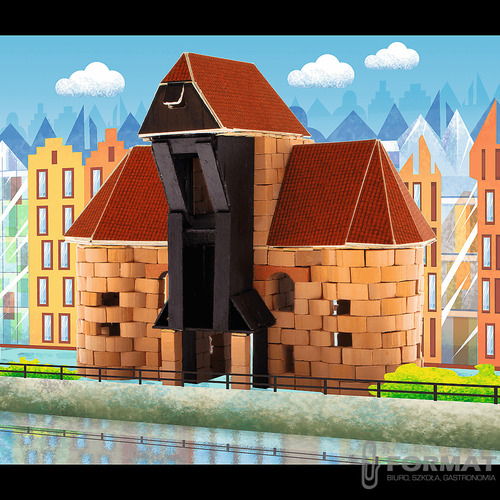 Buduj z cegły Brick Trick - Żuraw - Gdańsk 6
