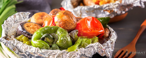 FOLIA ALUMINIOWA SPOŻYWCZA JAN NIEZBĘDNY 10m GASTRONOMICZNA GRUBA MOCNA 8