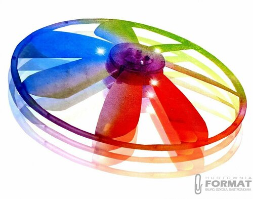 UFO Flying latające śmigło zielone 2