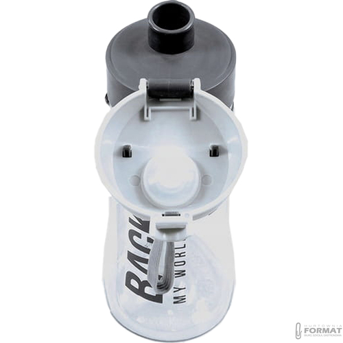 BIDON BUTELKA NA WODĘ BACKUP Z NIETOKSYCZNEGO TRITANU 400ml BPA FREE SZARY 4