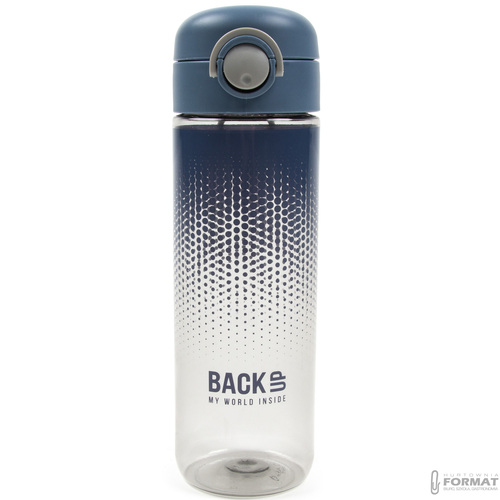 BIDON BUTELKA NA WODĘ BACKUP DERFORM NIETOKSYCZNY 600ml BPA FREE GRANATOWY 7