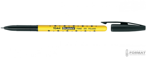 DŁUGOPIS TOMA W GWIAZDKI TO-050 SUNNY FINE 0,7 MM CZARNY 7