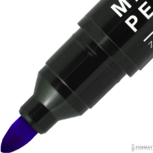 MARKER PERMANENTNY OKRĄGŁY TOMA TO-202 NIEBIESKI 1,5mm MAZAK PISAK 3