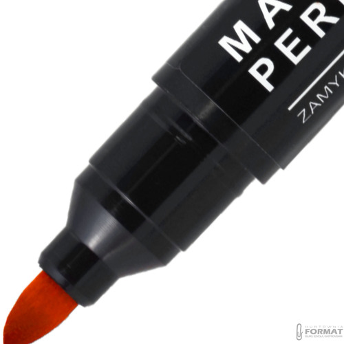 MARKER PERMANENTNY OKRĄGŁY TOMA TO-202 CZERWONY 1,5mm MAZAK PISAK 3