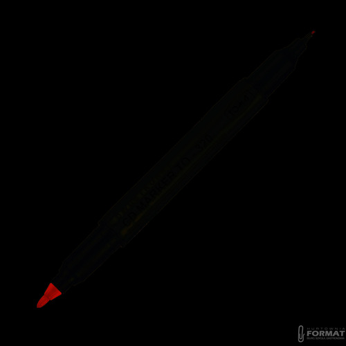 Dwustronny CD Marker TOMA TO-320 - czerwony 2