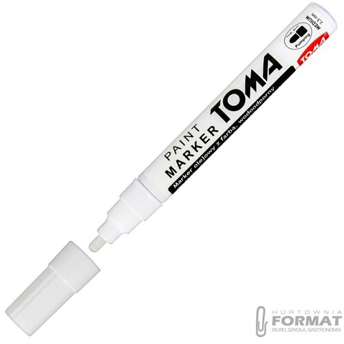 Marker olejowy TOMA TO-440 - biały 2