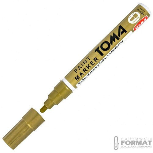 Marker olejowy TOMA TO-440 - złoty 2