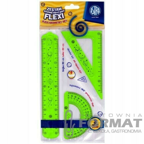 Astra Zestaw geometryczny Flexi 3 elementy 6