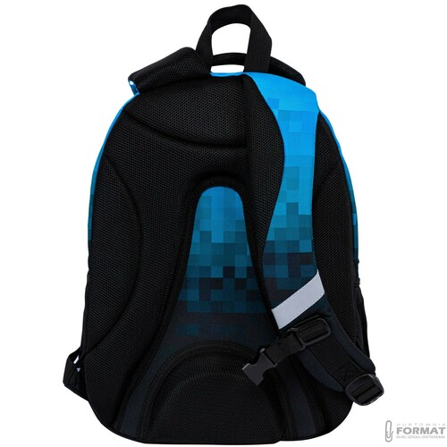 PLECAK SZKOLNY 3-KOMOROWY A5 DLA FANA MINECRAFT PIXEL ASTRABAG 17