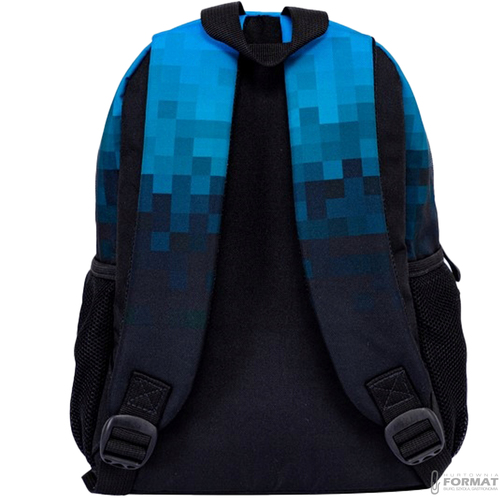 PLECAK SZKOLNY JEDNOKOMOROWY A5 DLA FANA MINECRAFT PIXEL ASTRABAG 14