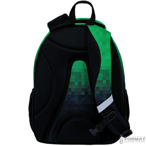 PLECAK SZKOLNY 3-KOMOROWY A5 DLA FANA MINECRAFT PIXEL HERO ASTRABAG 20