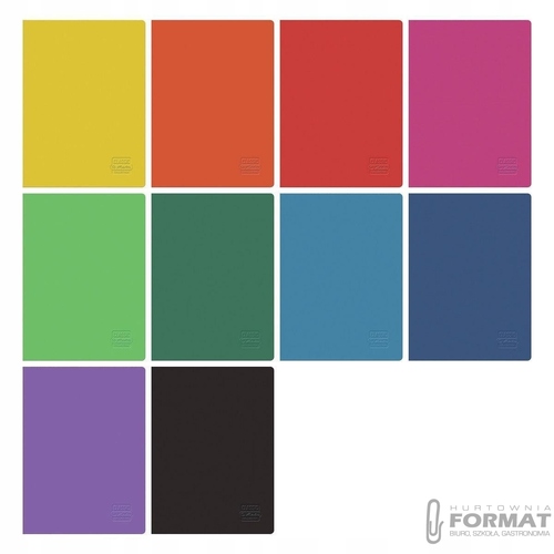 Herlitz Zeszyt Rainbow B5 96k w kratkę mix 2