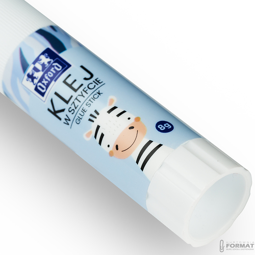 ZESTAW 4 SZTUKI KLEJU W SZTYFCIE OXFORD GLUE STICK 8g MOCNY SZKOLNY KLEJ 12