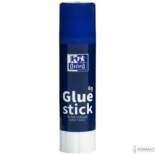 ZESTAW 4 SZTUKI KLEJU W SZTYFCIE OXFORD GLUE STICK 8g MOCNY SZKOLNY KLEJ 6