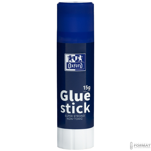 ZESTAW 4 SZTUKI KLEJU W SZTYFCIE OXFORD GLUE STICK 15g MOCNY SZKOLNY KLEJ 12