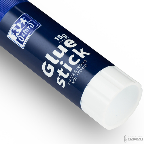 ZESTAW 4 SZTUKI KLEJU W SZTYFCIE OXFORD GLUE STICK 15g MOCNY SZKOLNY KLEJ 17
