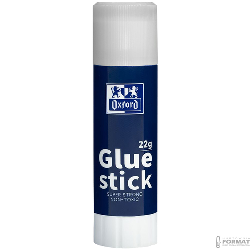 ZESTAW 4 SZTUKI KLEJU W SZTYFCIE OXFORD GLUE STICK 22g MOCNY SZKOLNY KLEJ 13