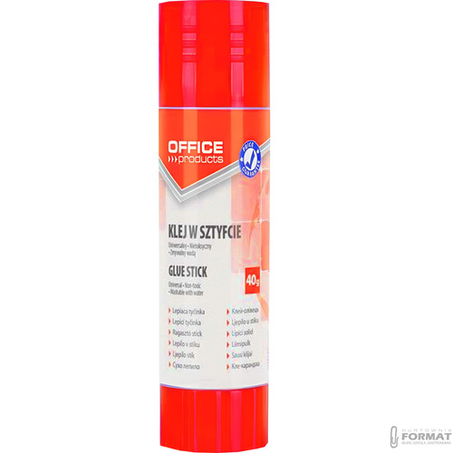 KLEJ SZKOLNY W SZTYFCIE OFFICE GLUE STICK 40g ORYGINAŁ 2