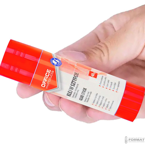 KLEJ SZKOLNY W SZTYFCIE OFFICE GLUE STICK 40g ORYGINAŁ 3
