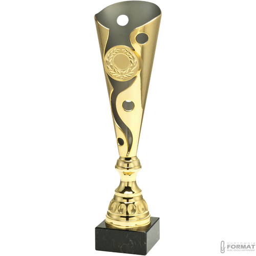 PUCHAR TROFEUM NAGRODA STATUETKA 1 MIEJSCE 40 cm KOLOR ZŁOTY + GRAWER 2