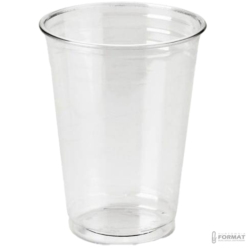 KUBKI KUFLE PLASTIKOWE KUFEL KUBEK DO PIWA 500ml TRANSPARENTNE 0,5l 50szt 2