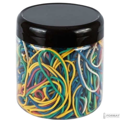 GUMKI RECEPTURKI KOLOROWE ZESTAW W POJEMNIKU MIX SUPER MOCNE 50g 3
