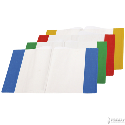 OKŁADKI NA ZESZYT PANTA PLAST A5 PRZEZROCZYSTE PVC 10 KOLOROWYCH SZTUK 4