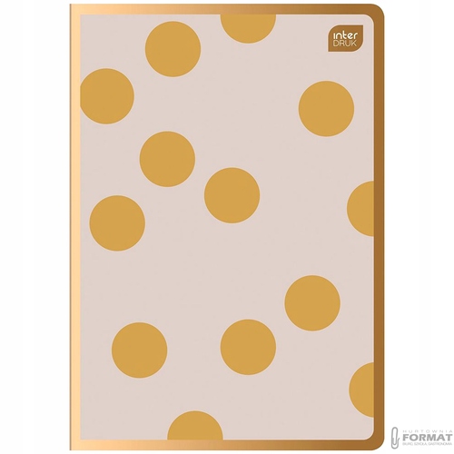 ZESZYT A5 80= 70G MET SATIN GOLD 5