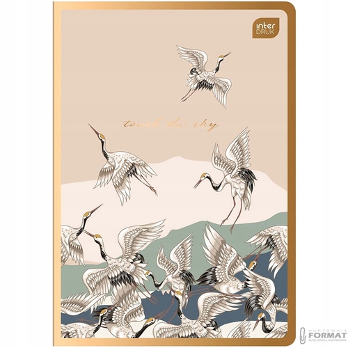 ZESZYT A5 80= 70G MET SATIN GOLD 6
