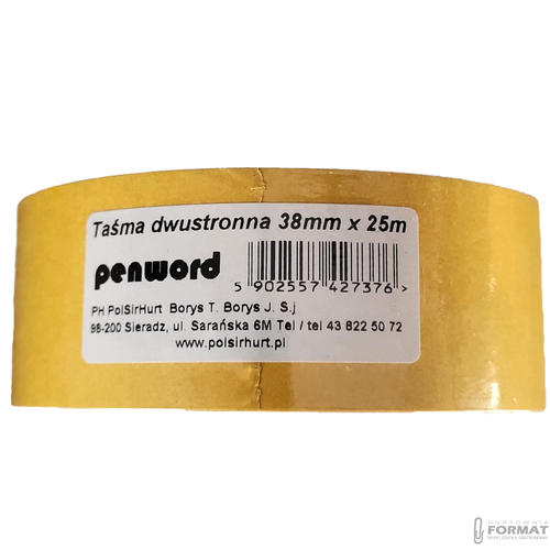 TAŚMA DWUSTRONNA 38mm/25m 2