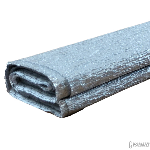 BIBUŁA MARSZCZONA SREBRNA DŁUGA 50x200 a'5 2