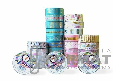 Tasiemka dekoracyjna Washi Tape Narcissus mix 2