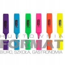 Zakreślacz tekstu Marker Pisak neonowy żółty 2