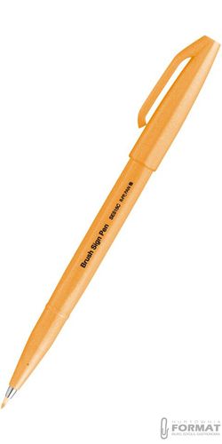 FLUORESCENCYJNE PISAKI PĘDZELKOWE DO KALIGRAFII LITERNICTWA 5SZT PENTEL 8