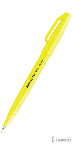 FLUORESCENCYJNE PISAKI PĘDZELKOWE DO KALIGRAFII LITERNICTWA 5SZT PENTEL 9