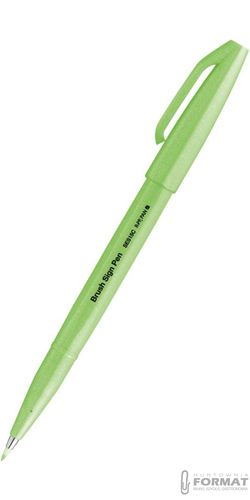FLUORESCENCYJNE PISAKI PĘDZELKOWE DO KALIGRAFII LITERNICTWA 5SZT PENTEL 10