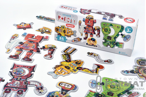 CzuCzu Puzzle Układam roboty 2