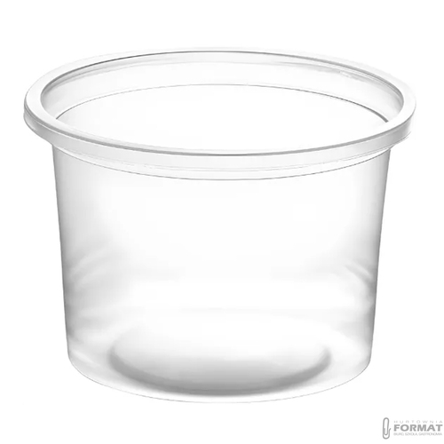 POJEMNIK 100ML SOS PP 100SZT TRANSPARENTNY B/SUP 2
