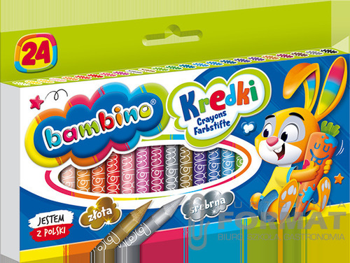 Bambino Kredki 24 kolory 5