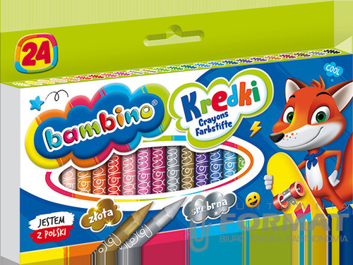 Bambino Kredki 24 kolory 7