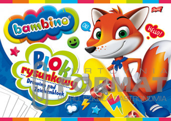 BLOK RYSUNKOWY BAMBINO 3