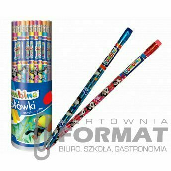 OŁÓWEK Z GUMKĄ BAMBINO 2