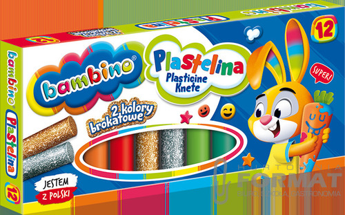 Bambino Plastelina 12 kolorów 5