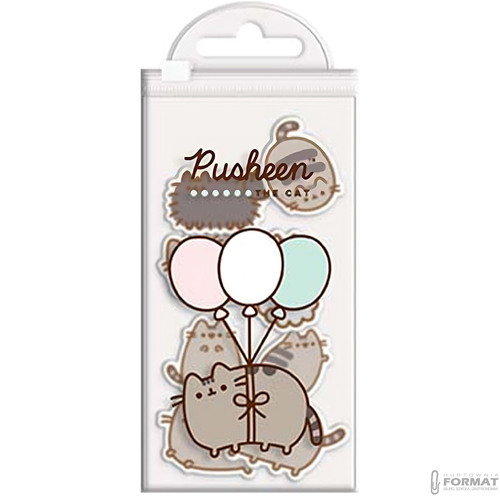 ZESTAW 8 GUMEK DO ŚCIERANIA W ETUI KOTEK PUSHEEN ST.MAJEWSKI 2